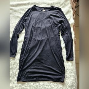 Fashion Nova Black Midi dress